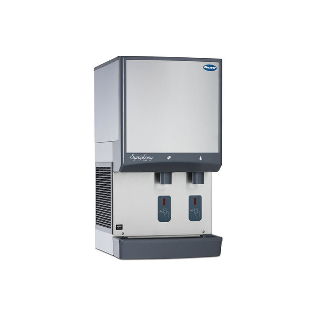 Follett 25CI414W-S Symphony Plus 25 series Chewblet ice and water dispenser, SensorSAFE