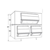 Follett SG3900-72 dimensional drawing from the specification sheet