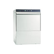 Hobart CUL-1 low temperature undercounter dishwasher, front view, door closed