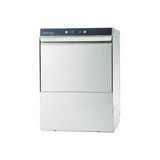 Hobart CUL-1 low temperature undercounter dishwasher, angled right side view