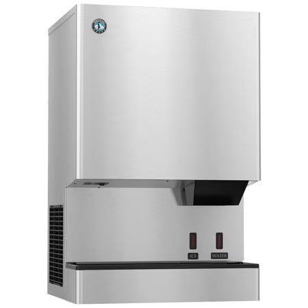 Hoshizaki DCM-500BAK-OS, 597 Lb Air Cooled Opti-Serve Countertop Cubelet Ice Machine & Water Dispenser, 40 Lb Storage