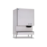 Hoshizaki DCM-751BWH ice and water dispenser, angled side view