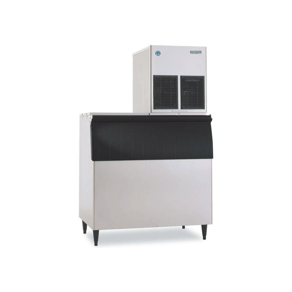 Hoshizaki F-1002MWJ-C ice maker on storage bin