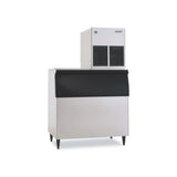 Hoshizaki F-1002MWJ-C ice maker on storage bin