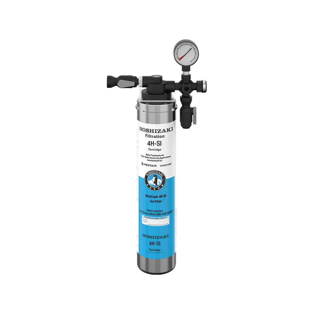 Hoshizaki H9320-54 single healthcare water filter system with manifold, gauge and 4H-SI cartridge