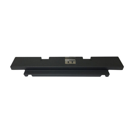 Hoshizaki HS-2032 4-inch black ABS ice bin top kit on white background