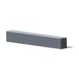 Hoshizaki HS-2133 2-inch top spacer trim kit, gray trim piece drawing on white background