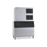 Hoshizaki KM-1900SAJ3 ice maker on storage bin