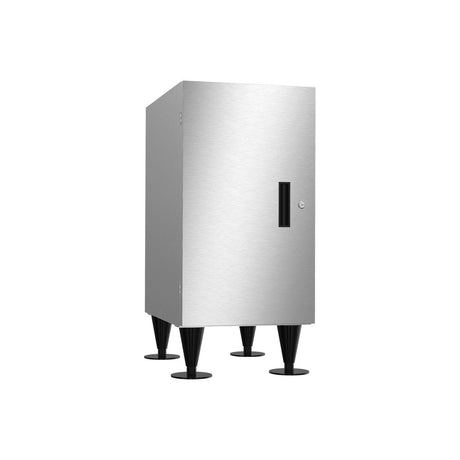 Hoshizaki SD-271 narrow stainless steel one-door ice dispenser stand