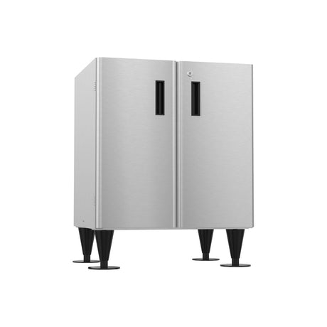 Hoshizaki SD-500 stainless steel two-door stand for DCM dispensers