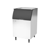 Ice-O-Matic B55 30-inch 510 lb ice storage bin, right angle view