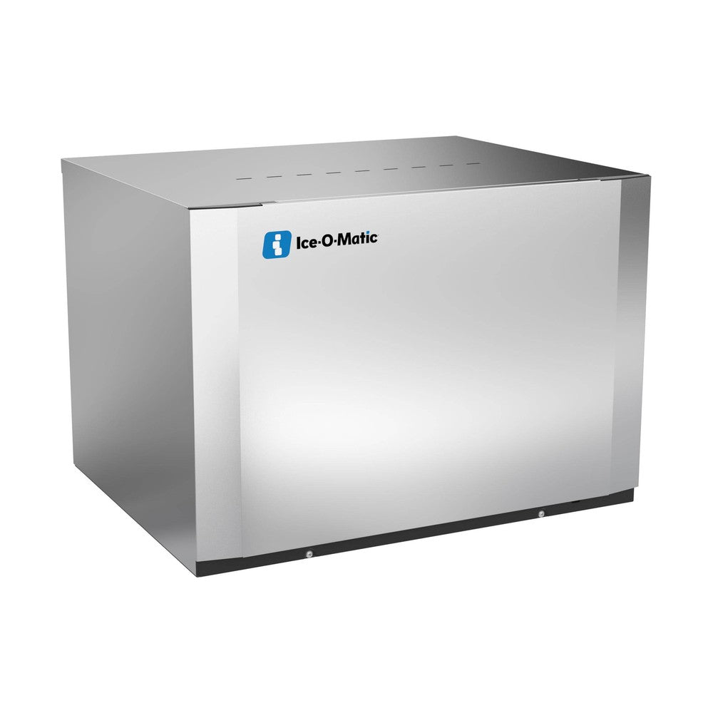 Ice-O-Matic CIM0330FW90 30-inch water-cooled full cube ice machine head, front angle view