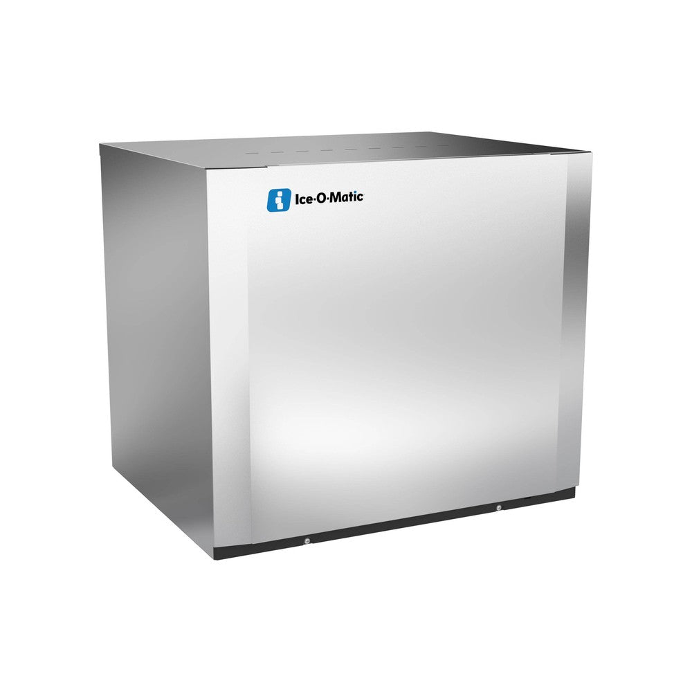 Ice-O-Matic CIM0836HW90 30-inch water-cooled half cube ice machine head, front angle view
