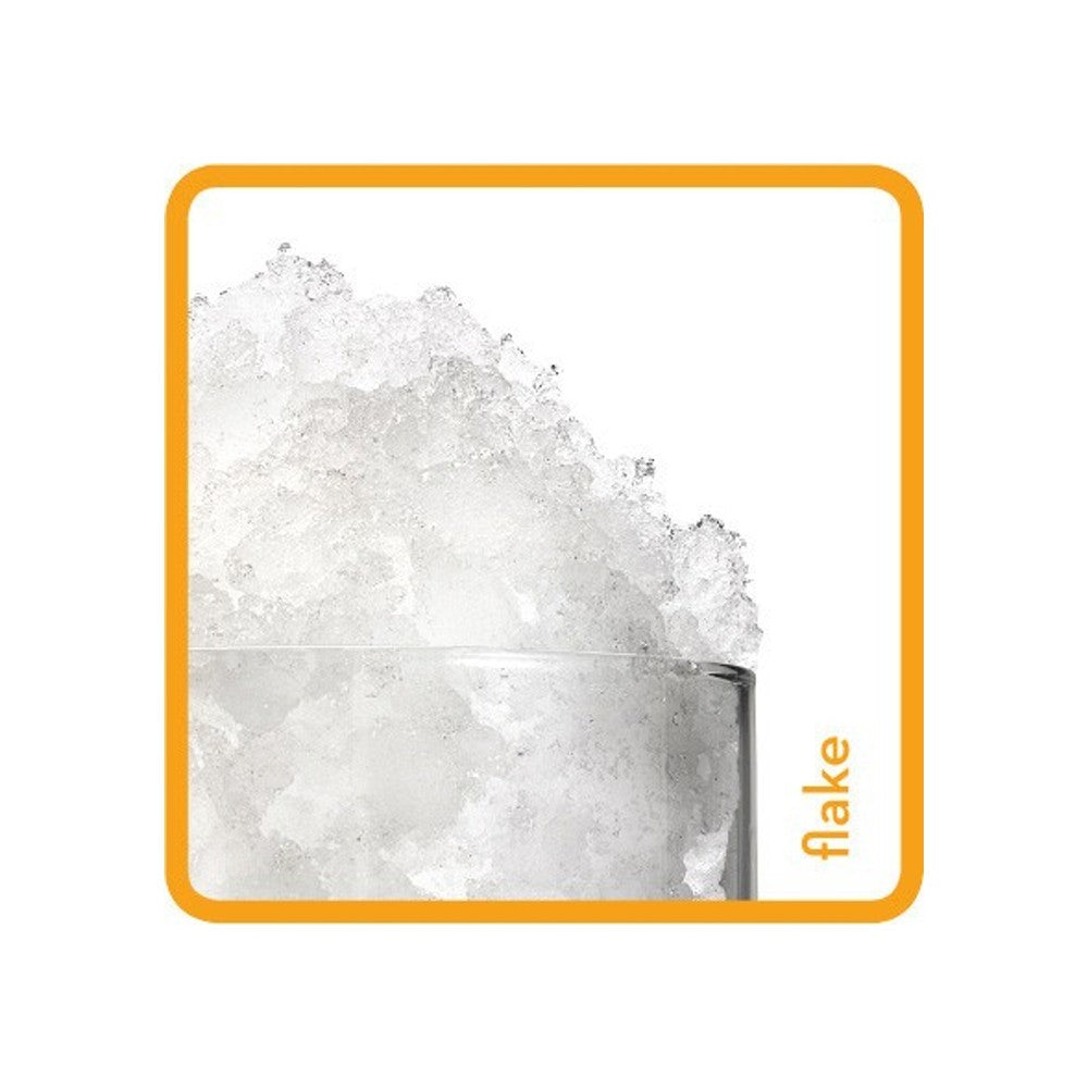 Ice-O-Matic MFI0800A ice maker on storage bin