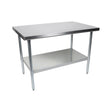 John Boos FBLG4830-X 48 x 30 inch stainless steel work table