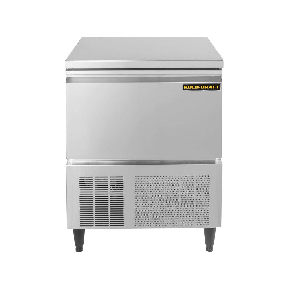 Kold-Draft KD-110E 24-4/5-inch undercounter cocktail cube ice machine, front view