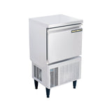 Kold-Draft KD-70E 19-3/4-inch undercounter cocktail cube ice machine, angled view with door closed