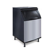 Koolaire K570 30-inch 532 lb ice storage bin with stainless-like front and black sides