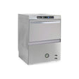 Lamber DSP4EKDPS high temperature undercounter dishwasher, front view, door closed