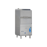 Lamber P700EKDPS high temperature front-loading pot and pan dishwasher, front view, door closed
