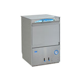 Lamber S480EKDPS high temperature undercounter glasswasher, front view, door closed