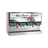Lancer 75-9999-090908 61-inch flavor select 60 beverage dispenser, front view