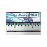 Lancer 75-9999-090908 61-inch flavor select 60 beverage dispenser, angled view