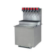 Lancer 85-2376-111 23-inch 6-valve drop-in soda dispenser, front view