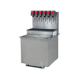 Lancer 85-2376-111 23-inch 6-valve drop-in soda dispenser, front view