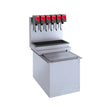 Lancer 85-2376-111-GB 23-inch 6-valve drop-in soda dispenser, front view