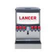 Lancer 85-4526H-101 22-inch 6-valve cube ice & beverage dispenser, front view