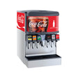 Lancer 85-4526N-111 22-inch 6-valve cubelet ice & beverage dispenser, front view