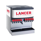 Lancer 85-4541H-111-GB 30-inch 10-valve cube ice & beverage dispenser, front view