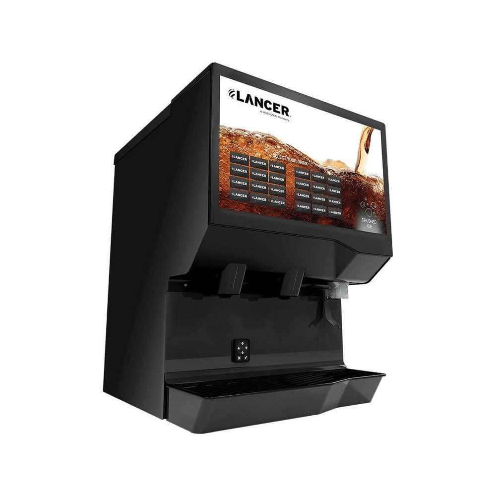 Lancer 85-4844G-2404 30-inch ibd bold 30i beverage dispenser, angled view