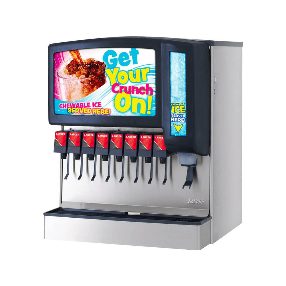 Lancer 85-4848-111 30-inch sensation 30 ice & beverage dispenser, front view