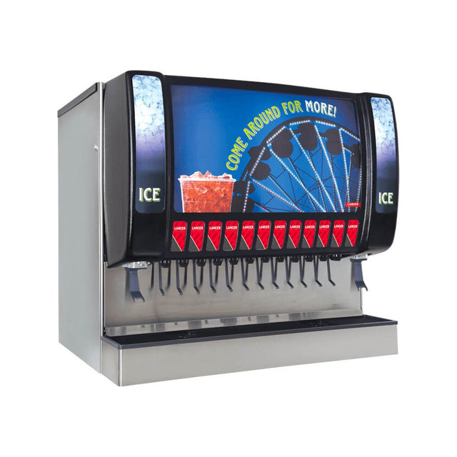 Lancer 85-4962B-211 44-inch sensation 44 ice & beverage dispenser, front view