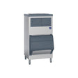 Manitowoc F700 30-inch 509 lb stainless steel ice storage bin, front view