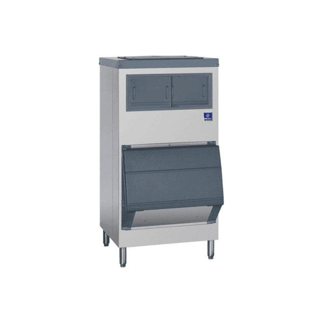 Manitowoc F700 30-inch 509 lb stainless steel ice storage bin, front view