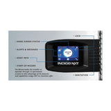 Manitowoc Indigo NXT easyTouch display on the IDP0800W-261: home screen status, alerts and messages, asset info, start-up wizard and sanitation
