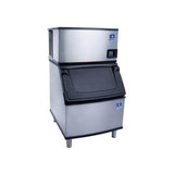 Manitowoc IDP0300A-261 ice maker on storage bin