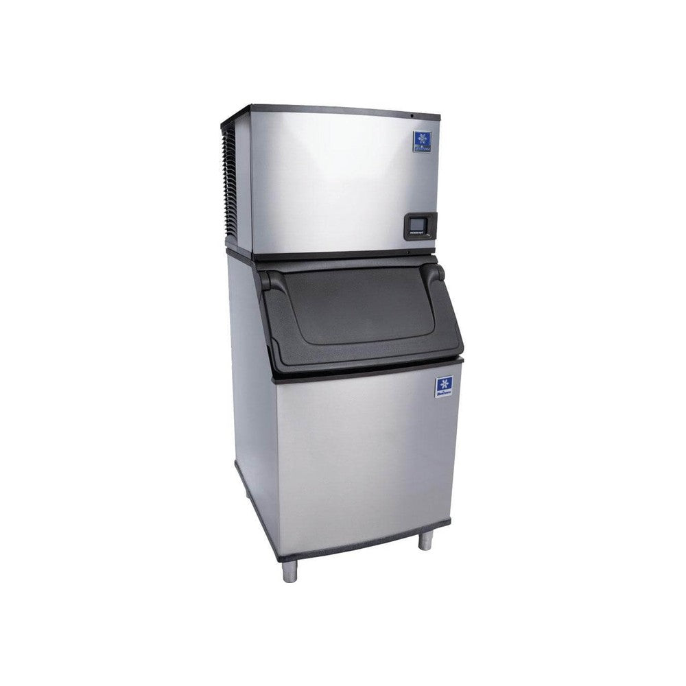 Manitowoc IDT0750A ice maker on storage bin