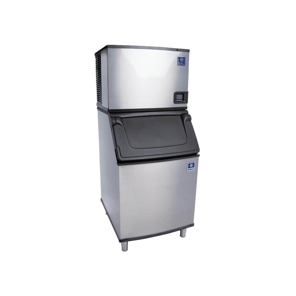 Manitowoc IRT0500A ice maker on storage bin