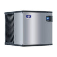 Manitowoc IYP0420W-161 Indigo NXT water-cooled half dice cube ice machine head, 466 lb per day, front angle view