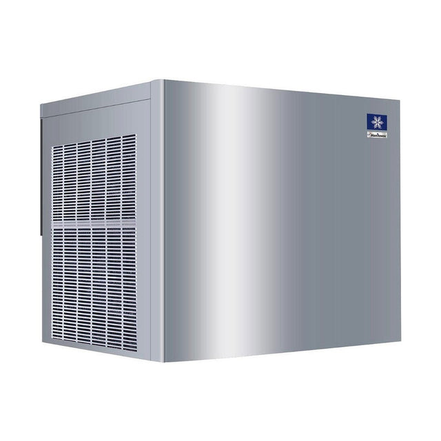 Manitowoc RFF1300W-261 water-cooled flake ice machine head, 1,365 lb per day, front angle view
