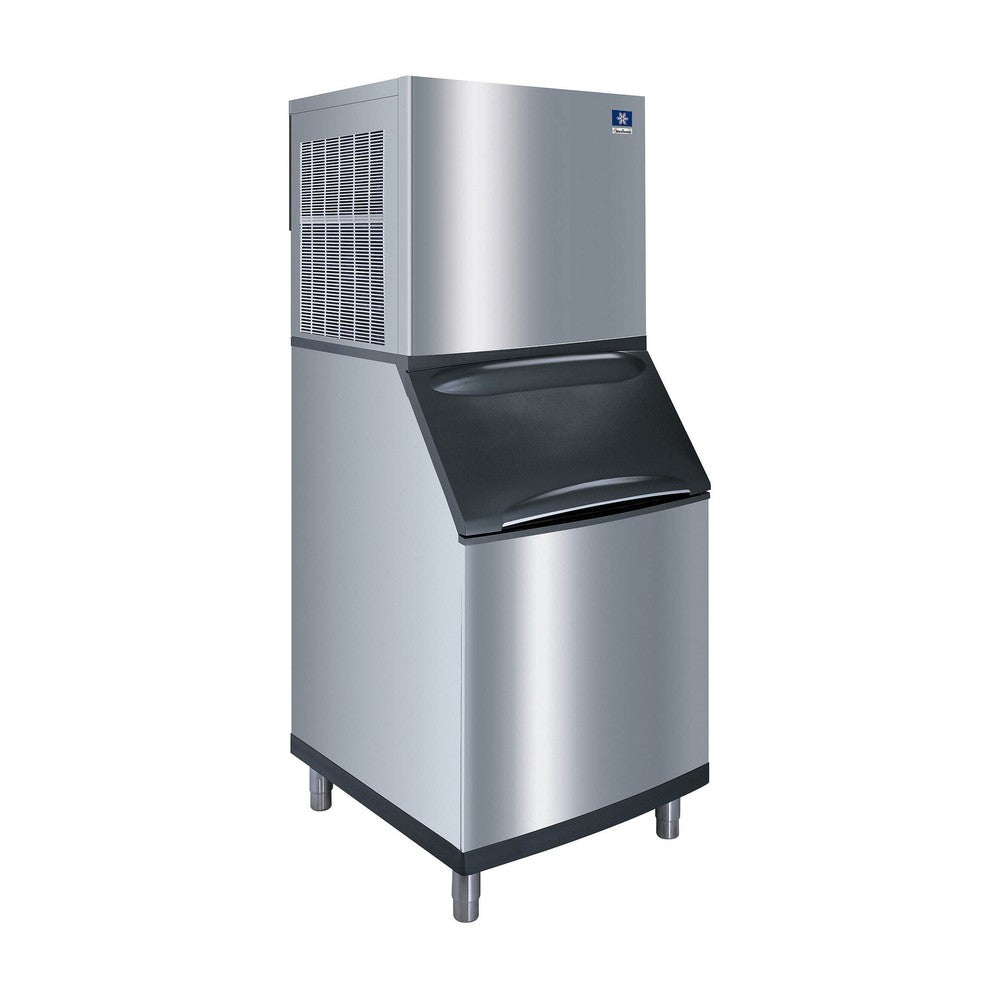 Manitowoc RFF1300W-261 water-cooled flake ice machine shown on a 30-inch storage bin (bin sold separately)