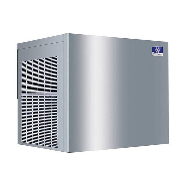 Manitowoc RNF1100W-261 water-cooled nugget ice machine head, 1,158 lb per day, front angle view