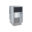 Manitowoc UNP0200A air-cooled chewable nugget ice undercounter ice machine with built-in 20 lb bin, front view