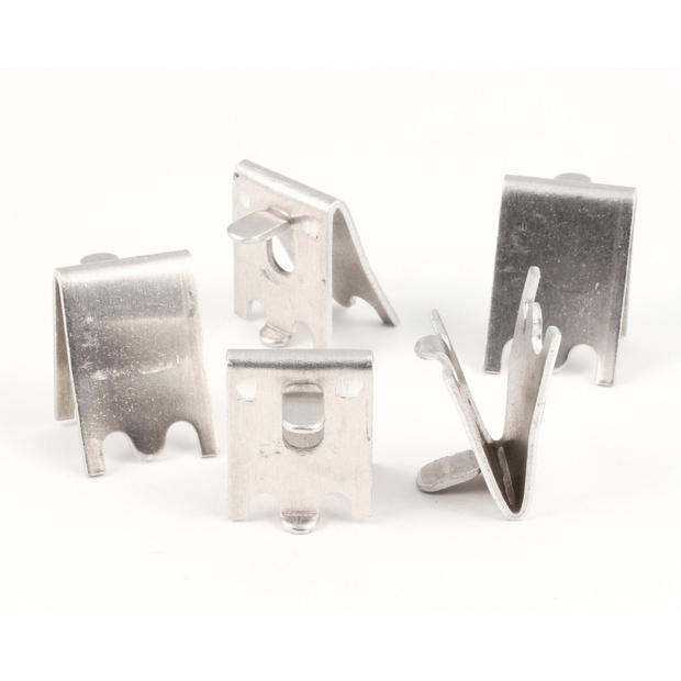 Perlick 63019-3, Shelf Clip with Tab, Plated Steel, Pack of 12