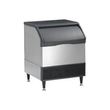 Scotsman CU3030SAX-32 30-inch air-cooled small cube undercounter ice machine with built-in bin, front angle view