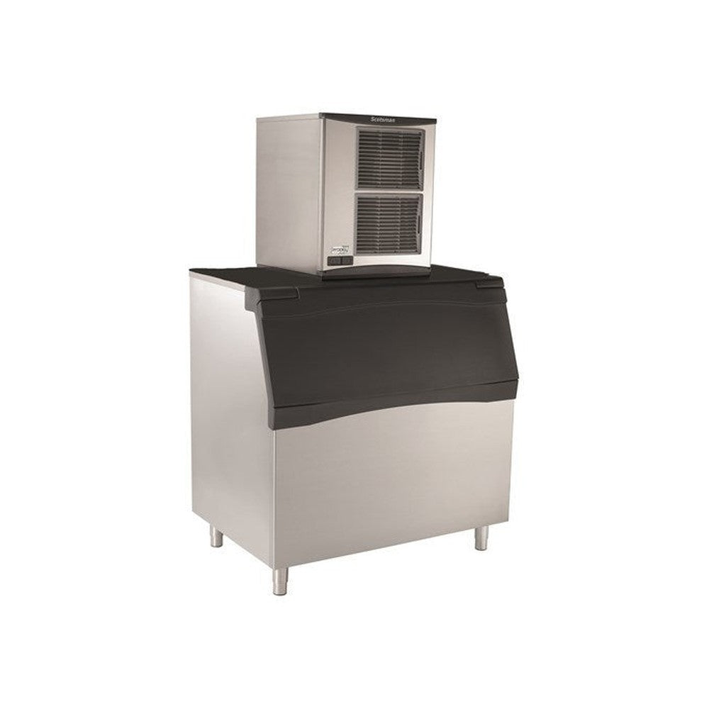 Scotsman FS1522AX-32 ice maker on storage bin